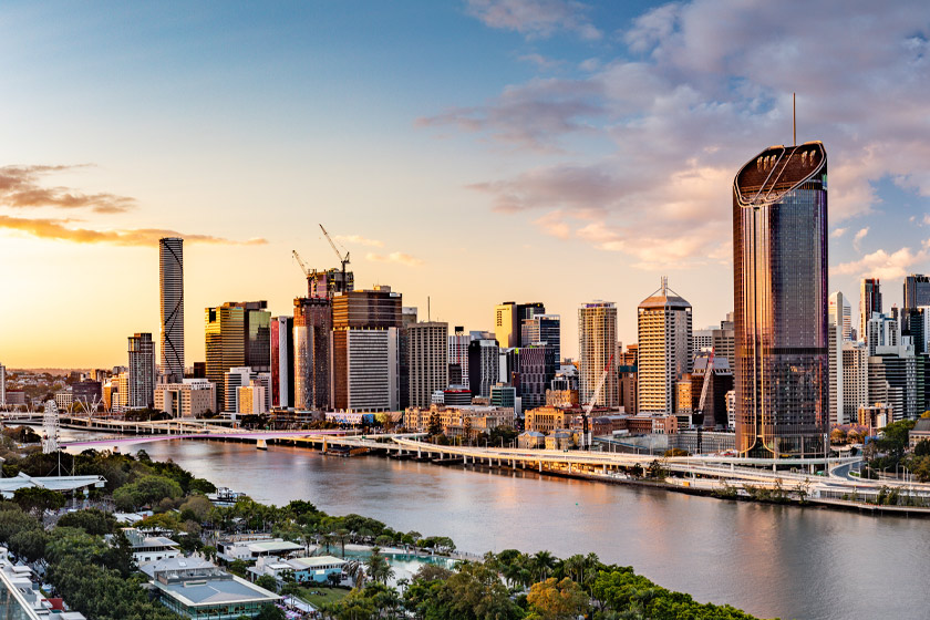 Brisbane city skyline representing TPD Claim Support's Brisbane office and services