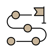 Roadmap icon representing a personalised TPD claim strategy