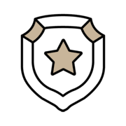 Shield representing trust and reliability during the claims process