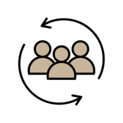 Person icon representing our client-centred approach to claims support